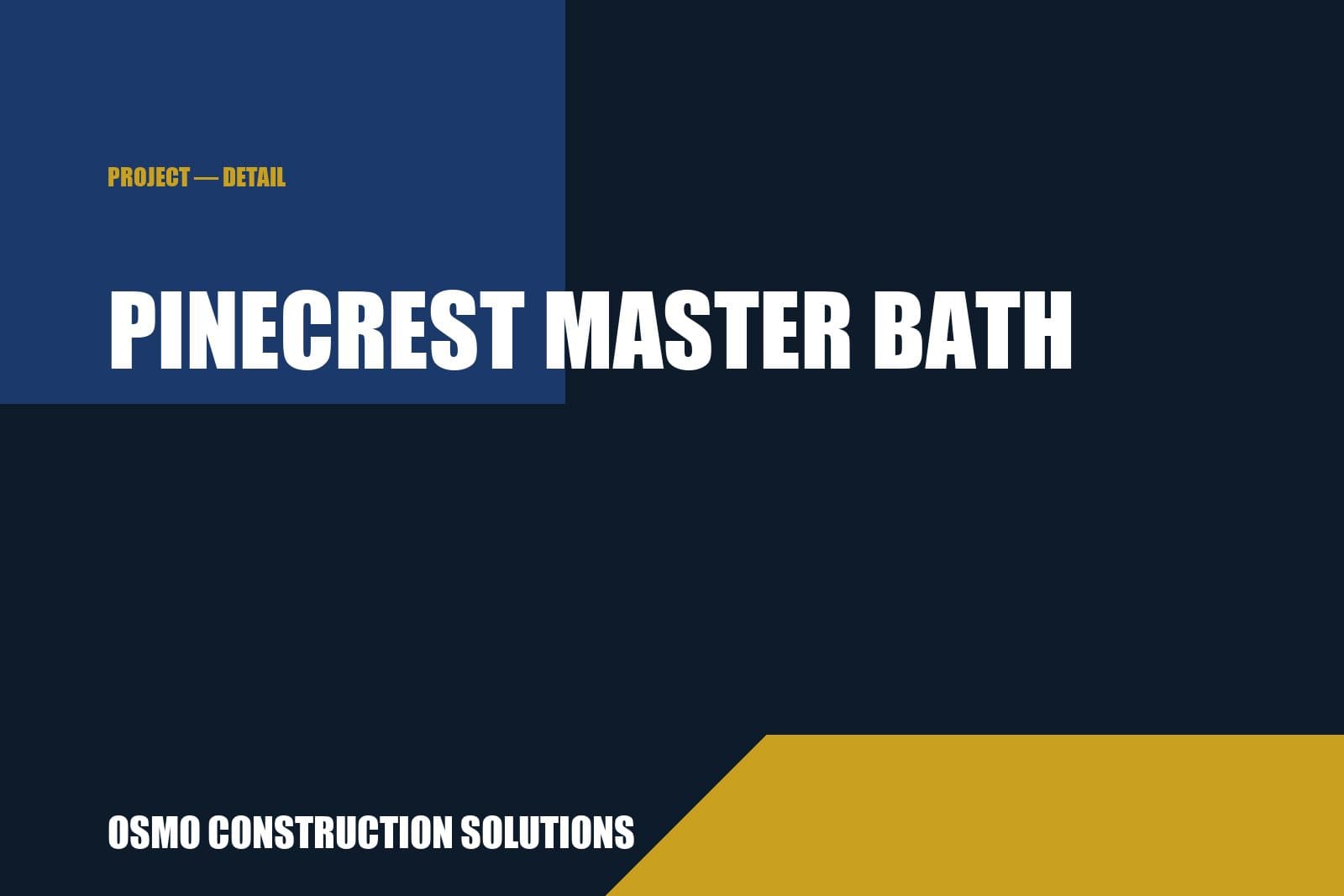 Pinecrest Master Bath Suite photo 2
