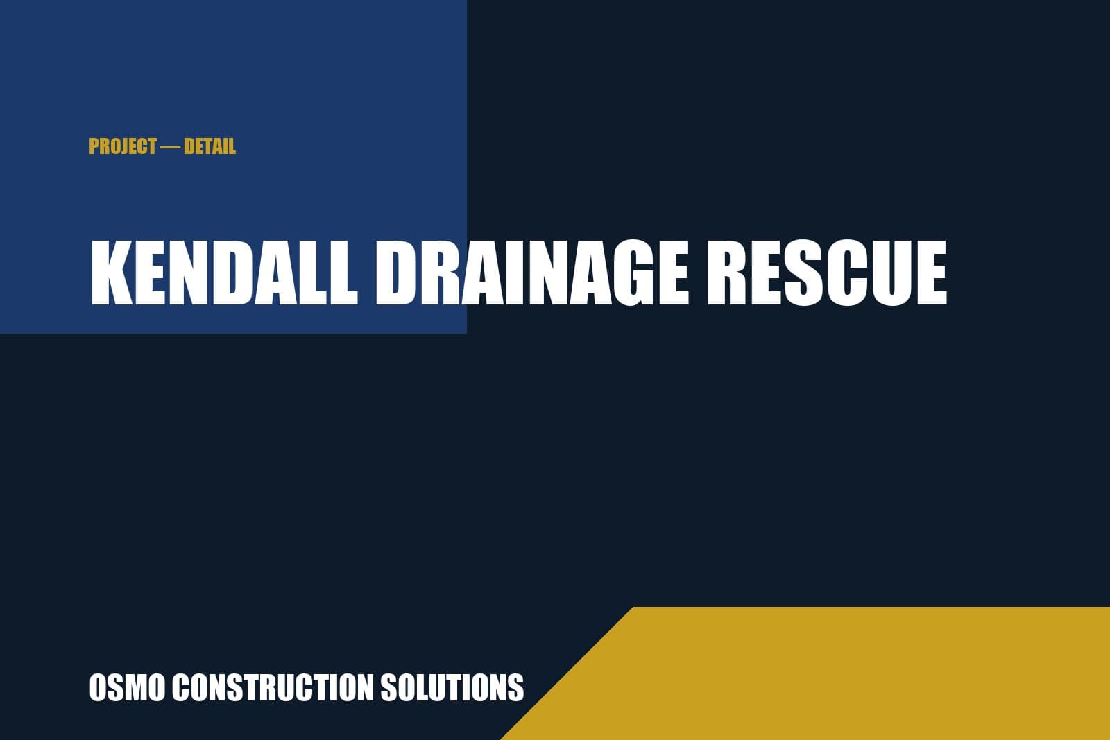Kendall Drainage Rescue photo 2